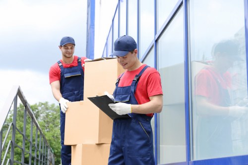 Customer lodging a storage complaint at the front desk
