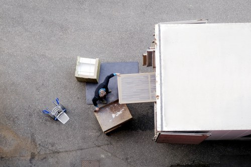 Organized inventory storage for a Chinatown shop