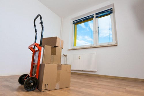 Business relocation setup for removals and storage in Chinatown